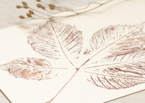 Marronnier - petite affiche Nature • 23janvier