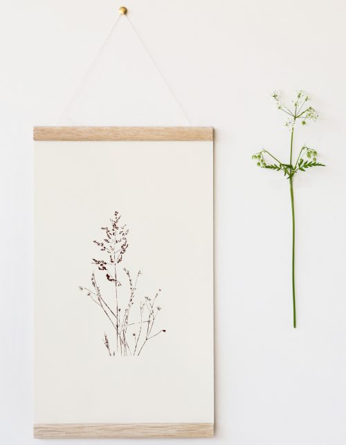 Affiche fleurs made in France • 23janvier