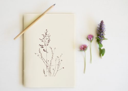 Carnet Fleurs sauvages - papeterie fleurie • 23janvier