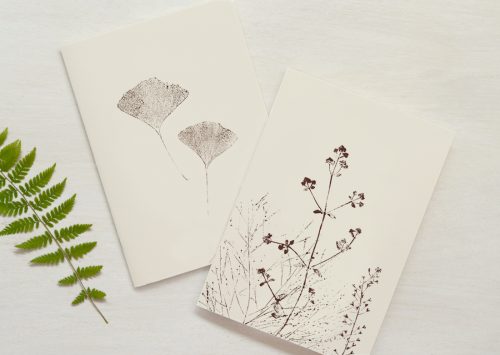 Lot de 2 carnets - papeterie florale • 23janvier