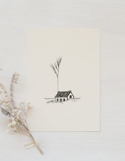 Affichette fleurie et poétique • 23janvier x Narrature