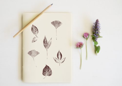 Carnet Les grands arbres - papeterie artisanale • 23janvier