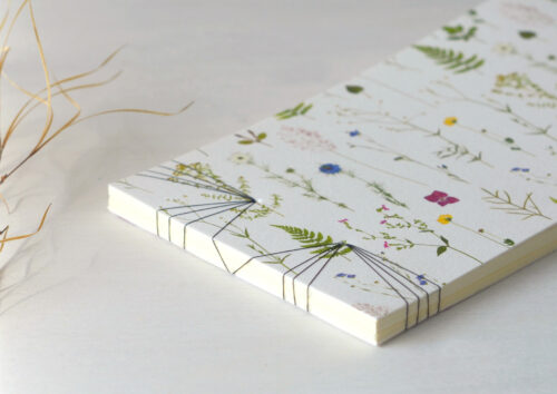 Carnet japonais fleuri - atelier 23janvier