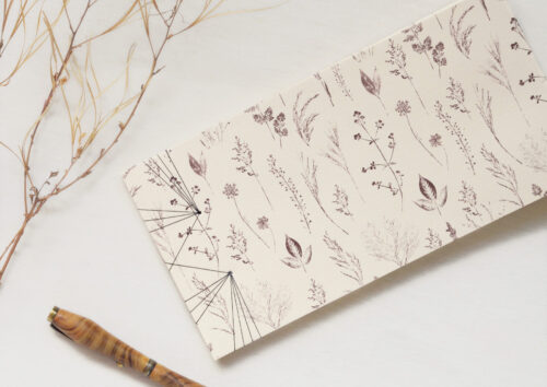 Carnet japonais fleuri - atelier 23janvier