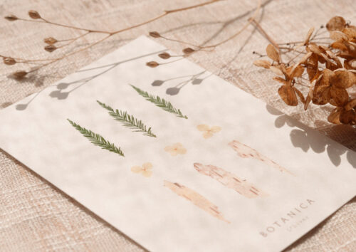 Carte Hiver - papeterie nature • 23janvier