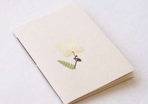 Carnet herbier A6 • Viorne & Fougère