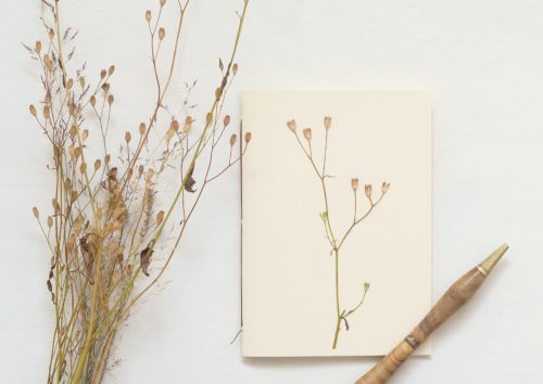 Carnet herbier Fleur • papeterie artisanale • 23janvier